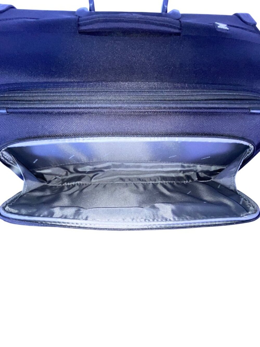 Delsey Unisex Black Expandable Spinner Wheels Rolling Travel Suitcase  Luggage - Picture 7 of 12